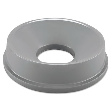 Rubbermaid® Commercial Untouchable Funnel Top, Round, 16.25" Diameter, Gray freeshipping - TVN Wholesale